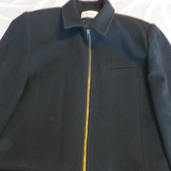 Vintage 90s Tribal Zippered Blazer - Picture 2 of 5